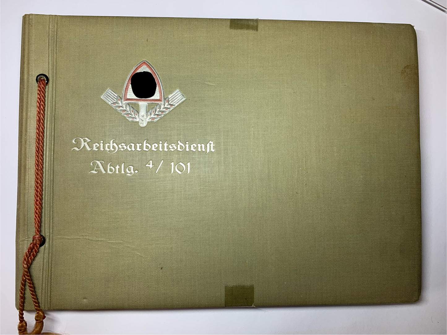 Fotoalbum RAD Abteilung 4/101, Schlawa, Schlesiersee-Polen, HJ, militärische antiquitäten