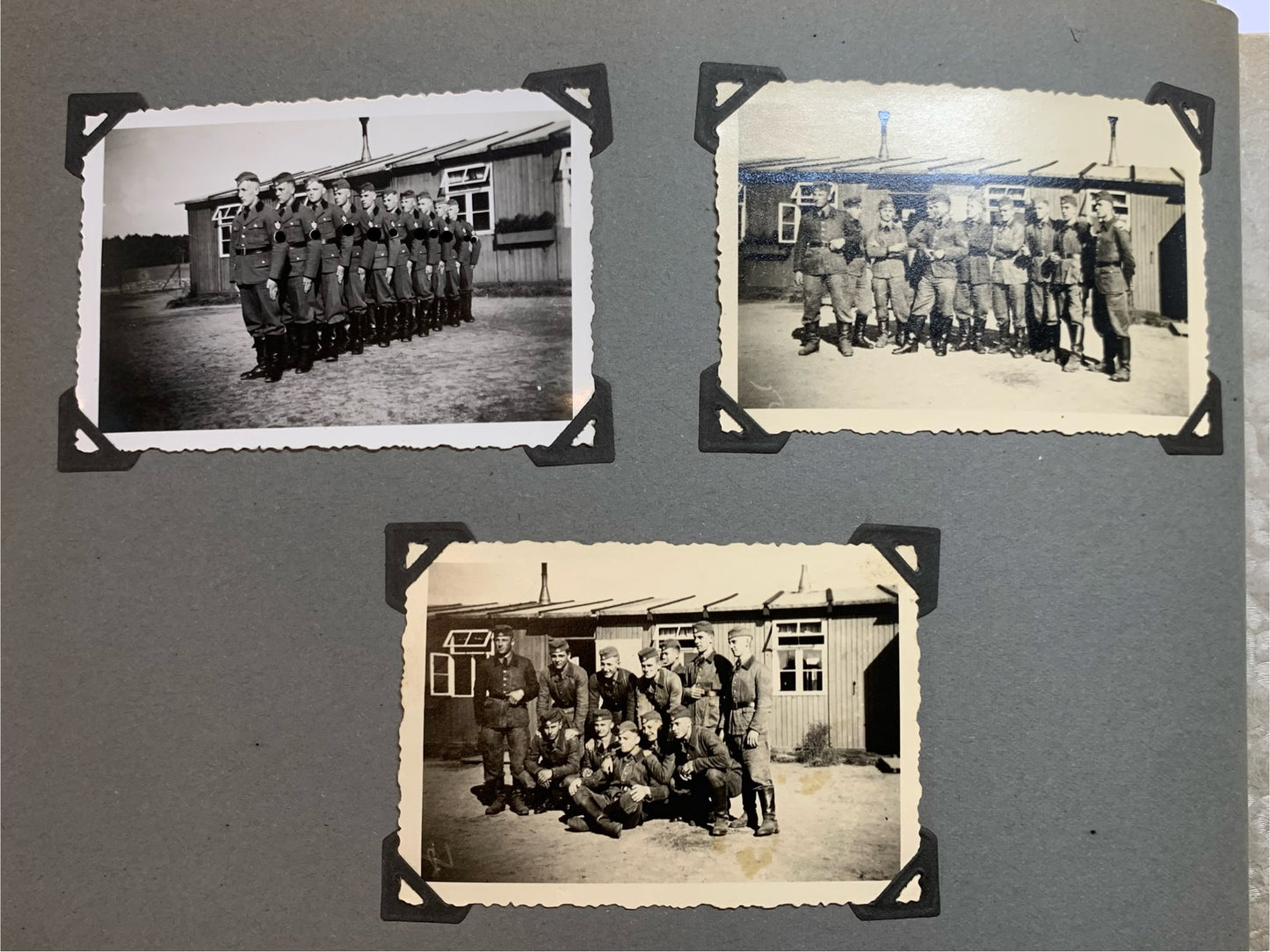 Fotoalbum RAD Abteilung 4/101, Schlawa, Schlesiersee-Polen, HJ, militärische antiquitäten