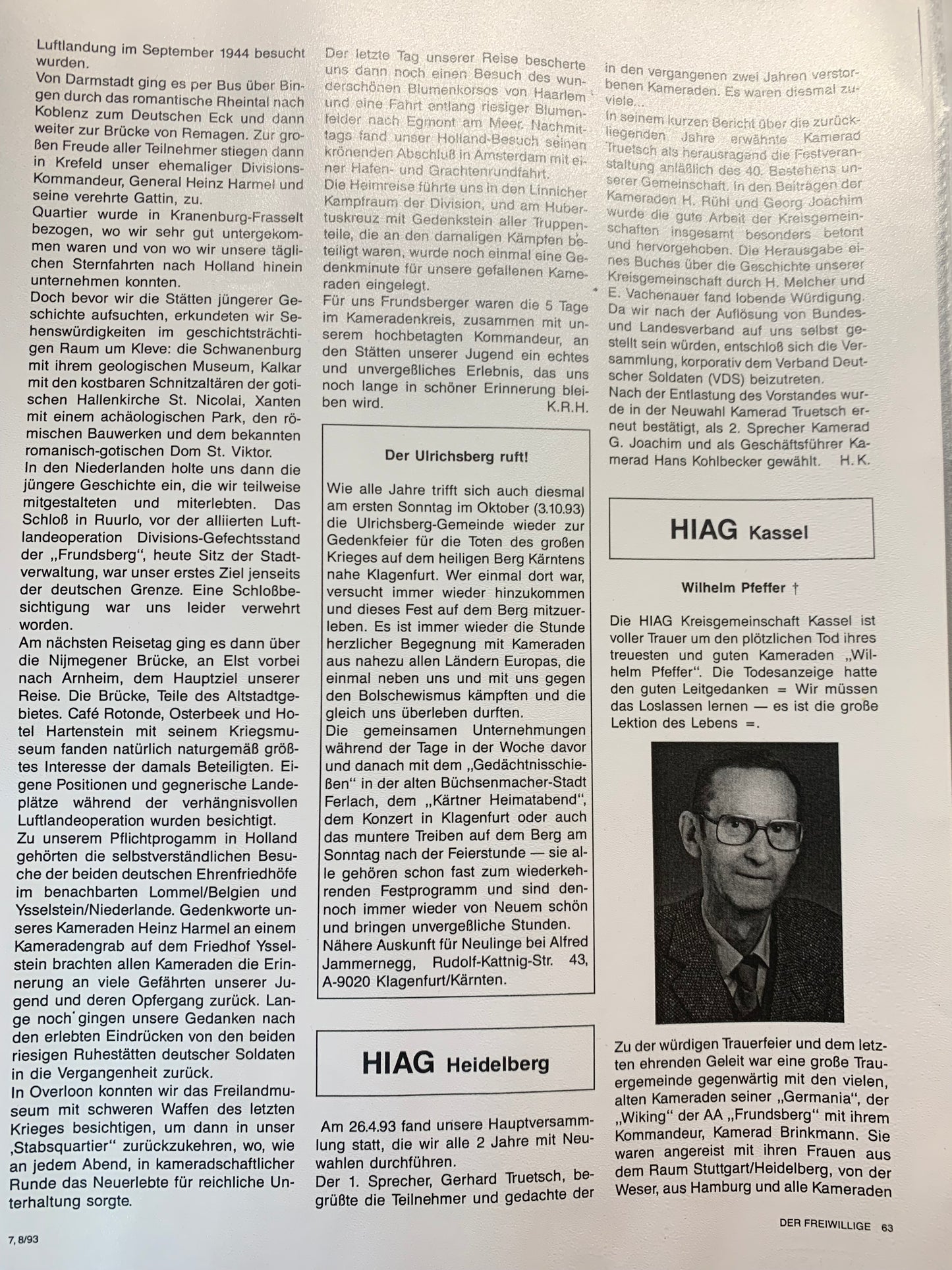 Konvolut Ritterkreuzträger Heinz Harmel, 10.SS Panzerdivision, Unterschriftenkarte, Archivfotos mit Harmel und Hitler, signiertes Buch ,,Dran Drauf und durch“, Grabstein von Harmel, Kopien von Zeitungsartikel mit Harmel, alles aus der Nachkriegszeit