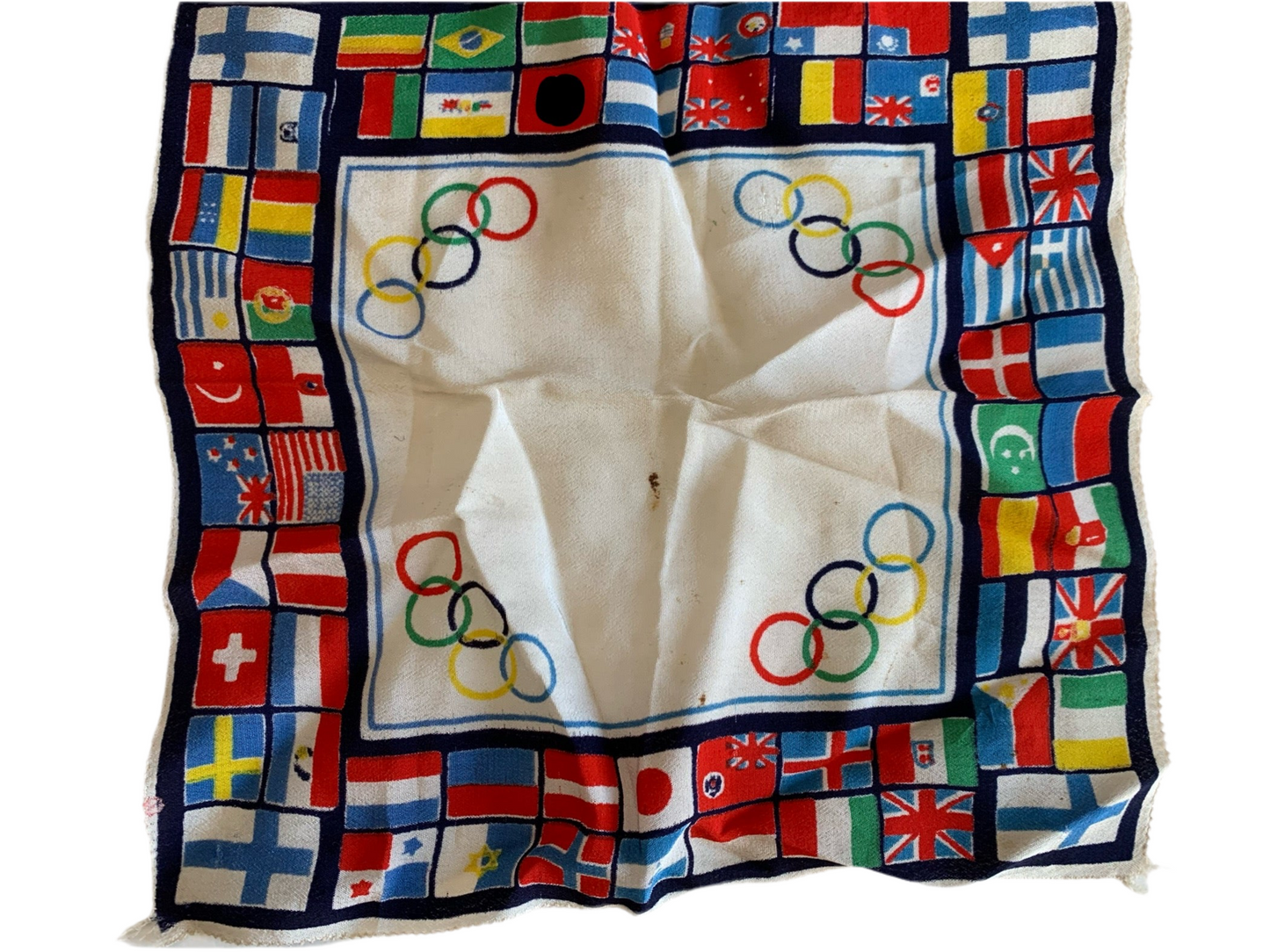 Taschentuch Seide, Olympische Spiele 1936 Berlin