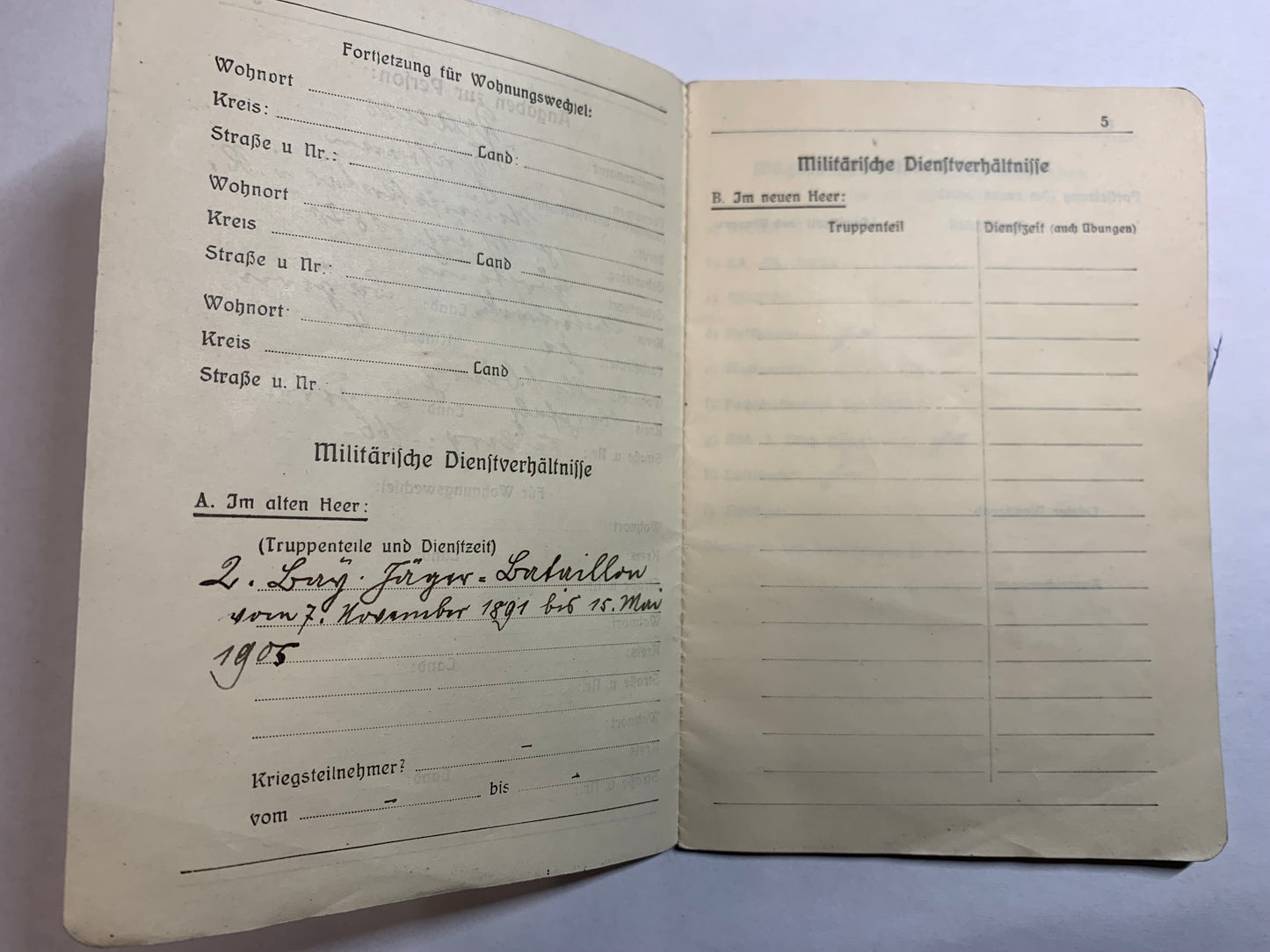 Mitgliedspaß Soldatenbund e.V., München 1936, militärische antiquitäten