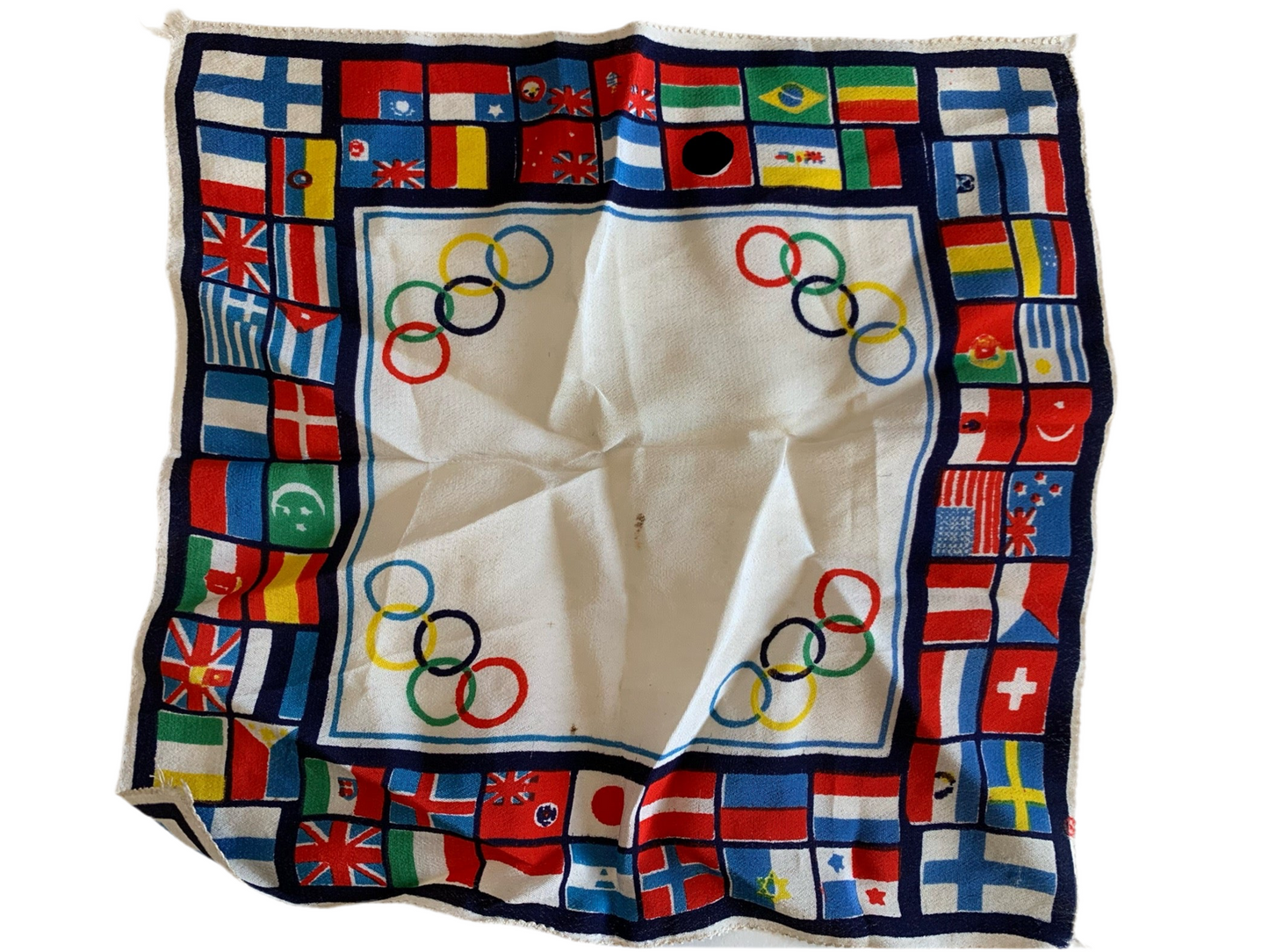 Taschentuch Seide, Olympische Spiele 1936 Berlin