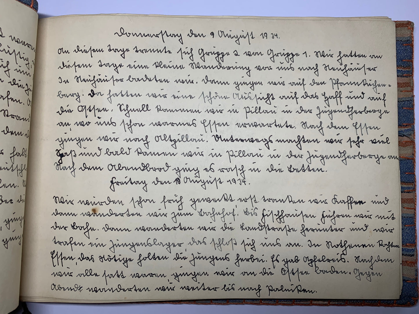 Fotoalbum BDM, Landjahrmädel, Zeitungsartikel, Tannenbergdenkmal, Polen, Danzig, militärische antiquitäten