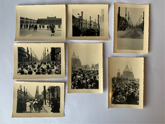 6Fotos Berlin Olympische Spiele 1936, unter den Linden, Dom