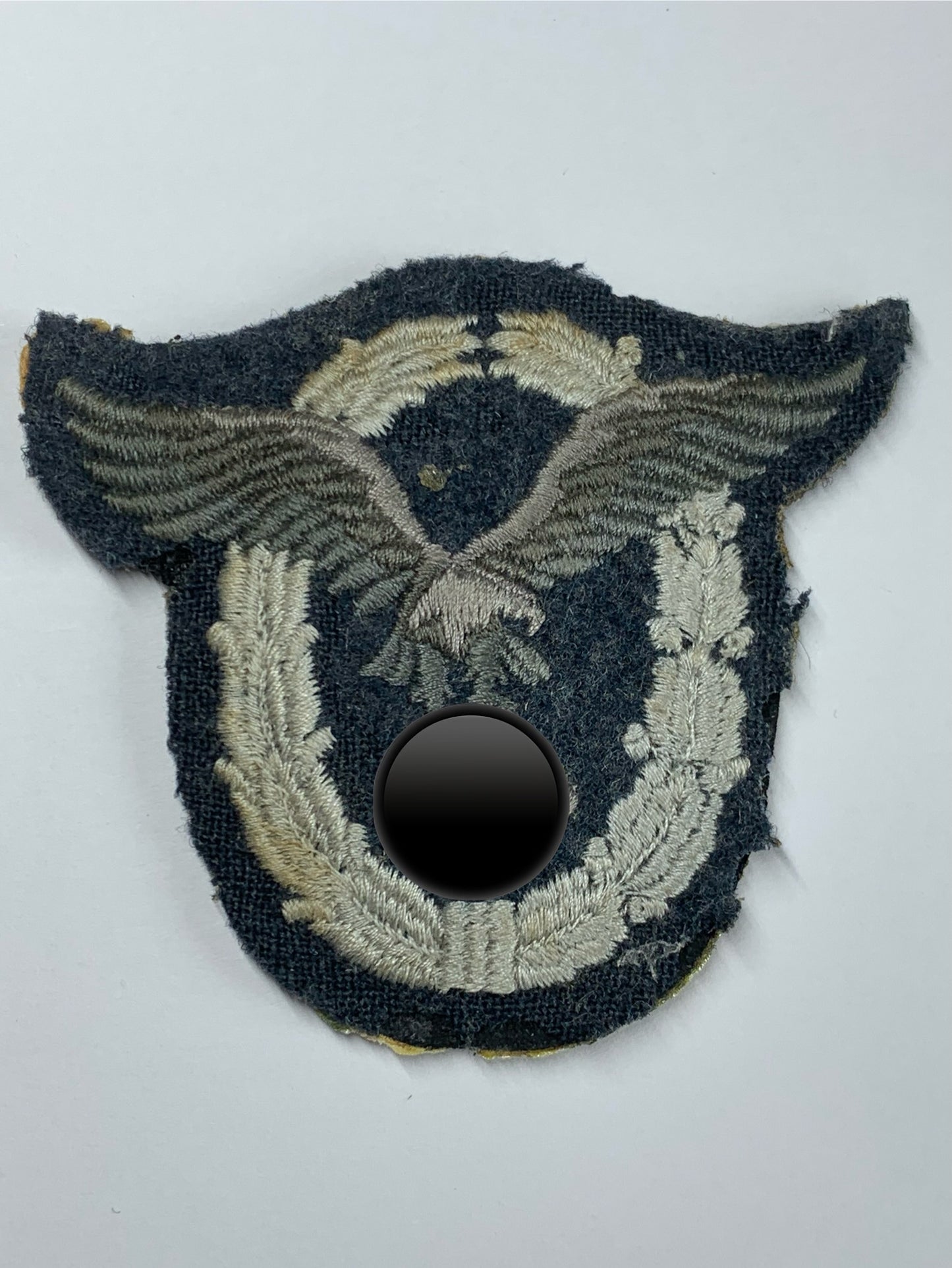 Flugzeugführerabzeichen aus Stoff, militärische antiquitäten